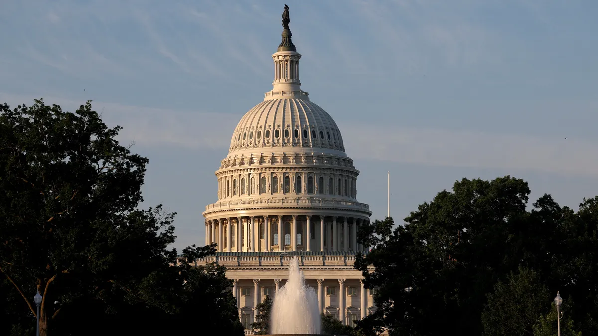 A view shows the dome of the U.S. Capitol, in Washington, D.C., U.S., July 3, 2025. REUTERS/Umit Bektas/File Photo