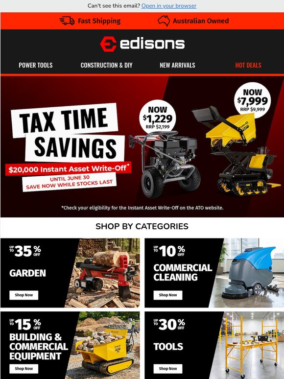 💸 Tax Time Deals You Can’t Miss