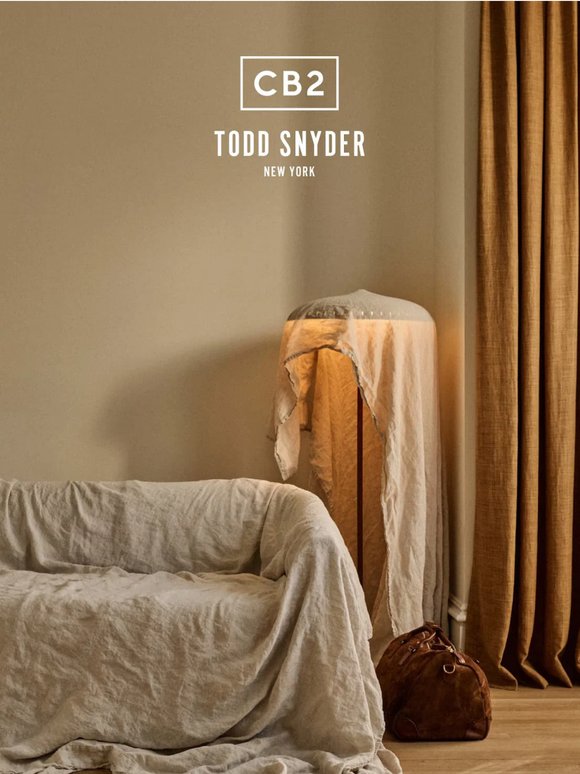 COLLAB ALERT: CB2 X Todd Snyder
