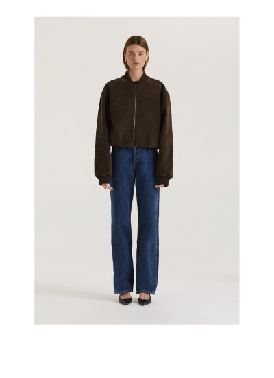 Mara Suede Bomber