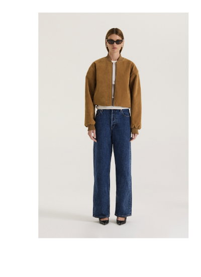Mara Suede Bomber