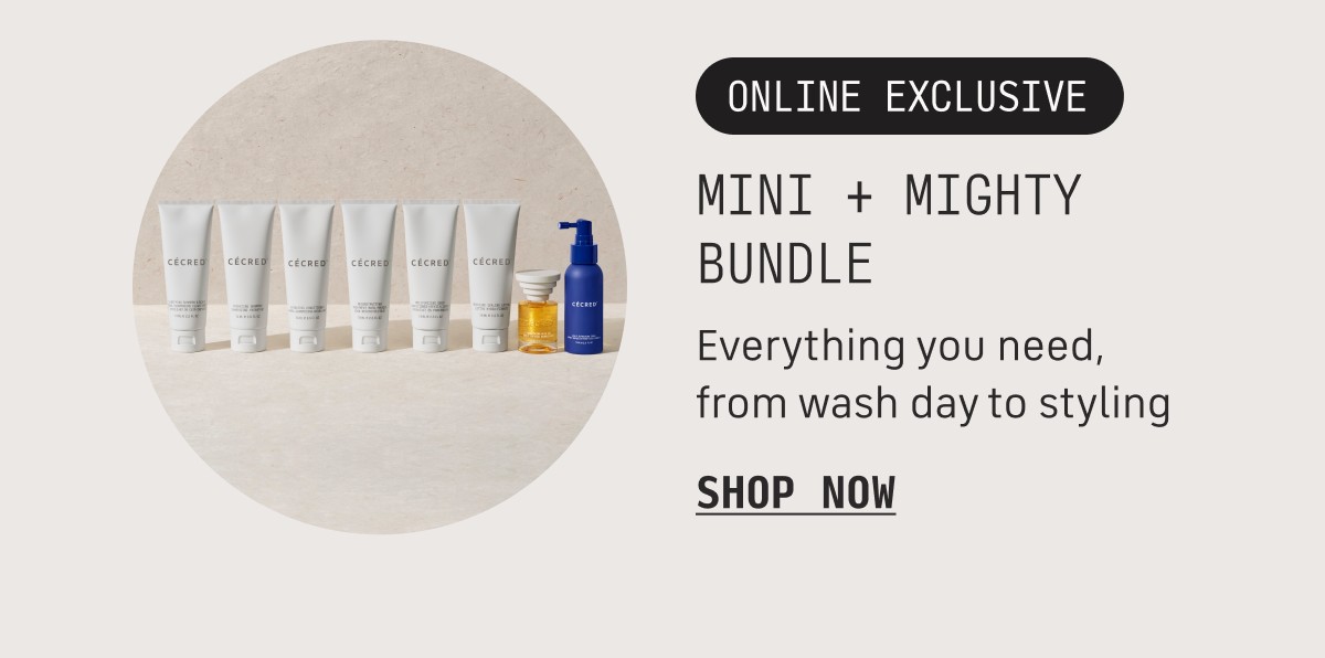 Online exclusive mini + mighty bundle shop now