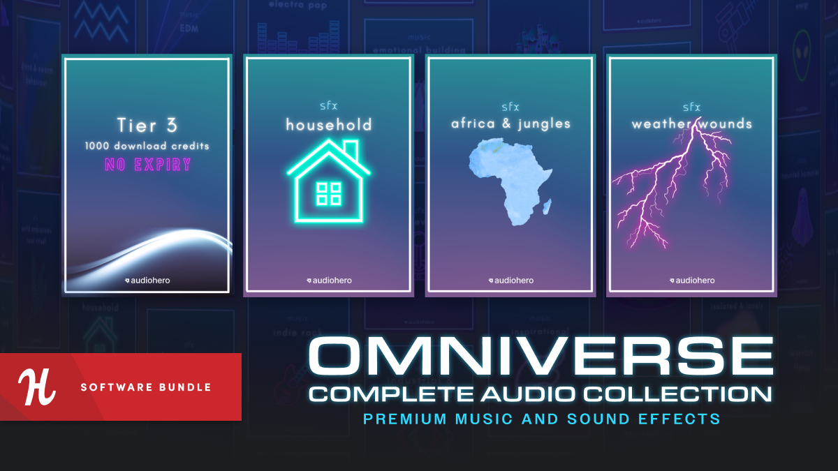 Pay what you want for a gigantic library of audio assets for your next game, film, or creative project.