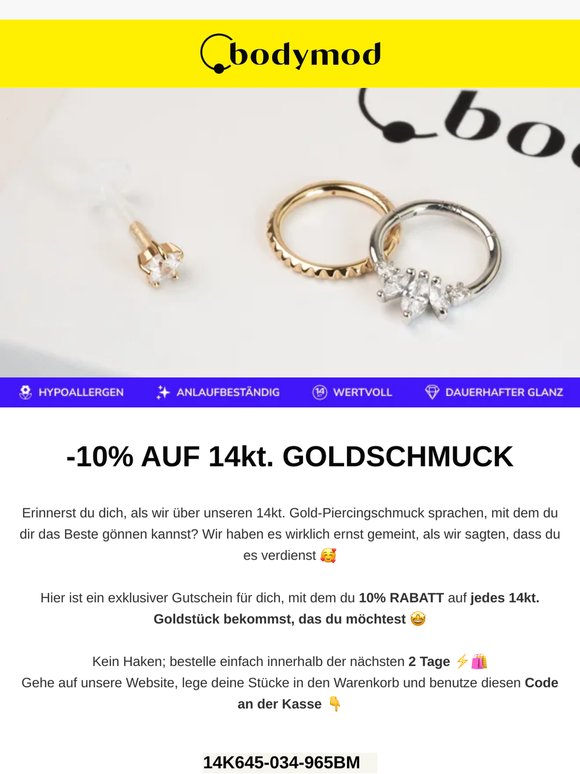 Wie gesagt, du verdienst es. Das meinen wir wirklich 😏 Gönne dir selbst etwas und spare 🤫⌛