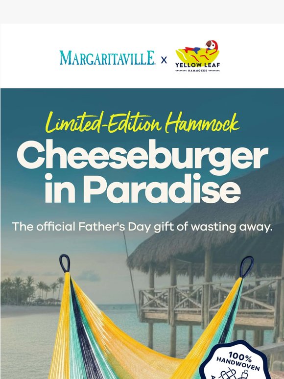 Cheeseburger in Paradise has arrived 🍔🌴