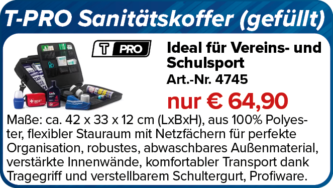 T-PRO Sanitätskoffer (gefüllt)