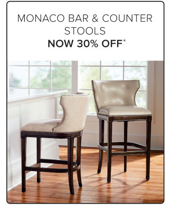 Monaco Bar & Counter Stools Now 30% Off