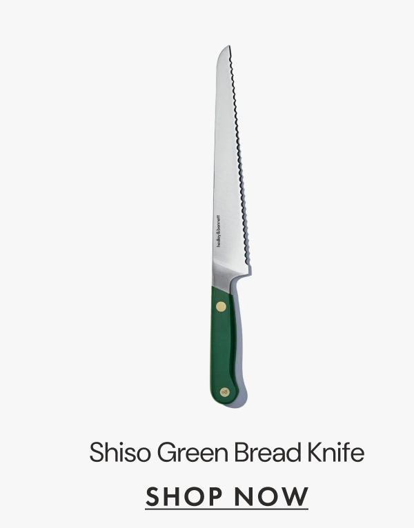Shiso Green Bread Knife