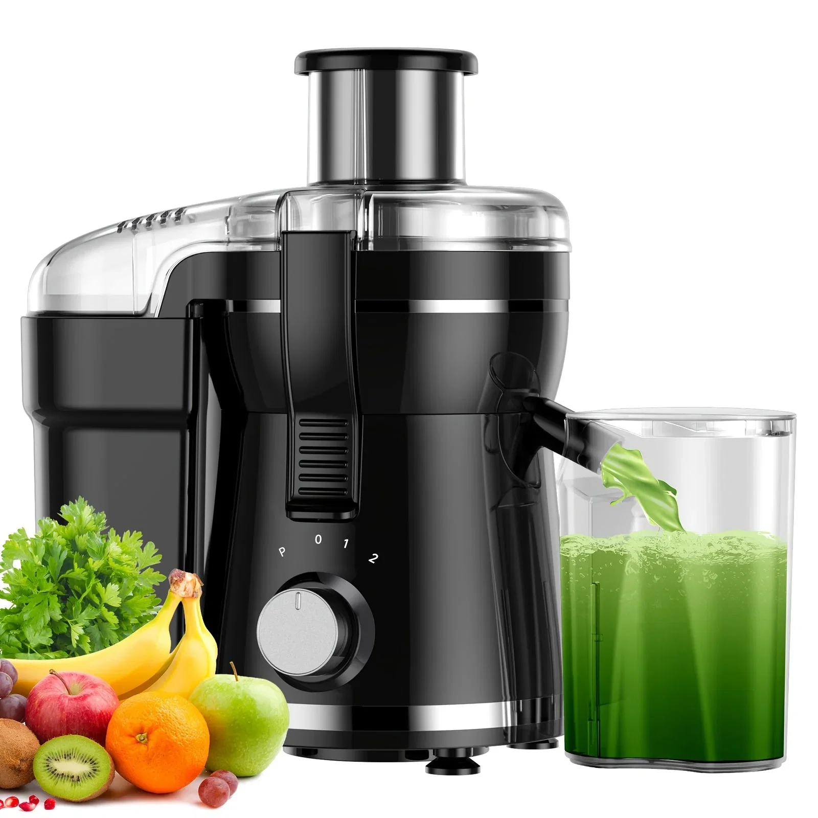 Image of 500W Centrifugal Juicer - 3 Speed, Wide Mouth