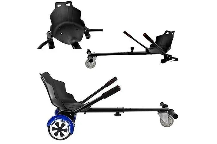 Hoverkart med justerbar sete for hoverboard