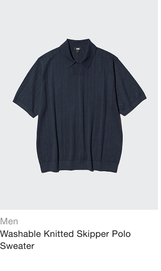 product3men0washable0knitted0skipper0polo0sweater