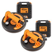 Vaunt Vacuum Suction Cup Lifter With Gauge - Pack of 2