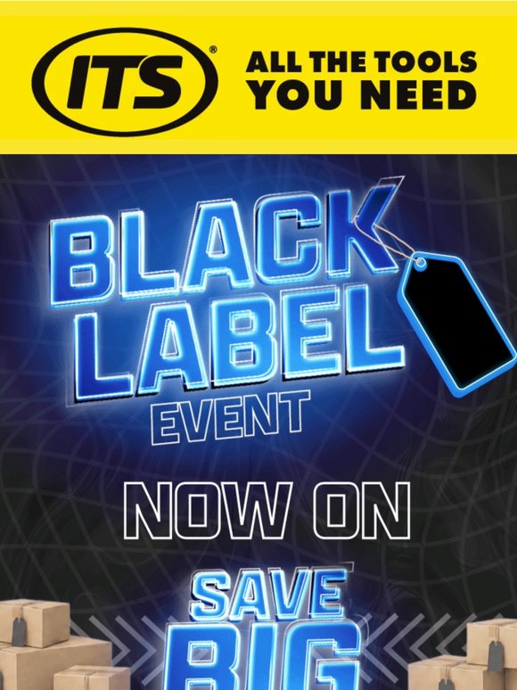 BLACK LABEL EVENT🏷️: Save Big Before It’s Gone!