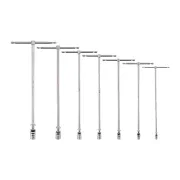 Milwaukee 7 Piece Metric T-Bar Handle Swivel Socket Set