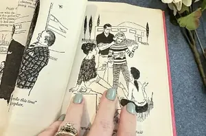 Everyone is folding down old book pages to copy this unique home hack for summer