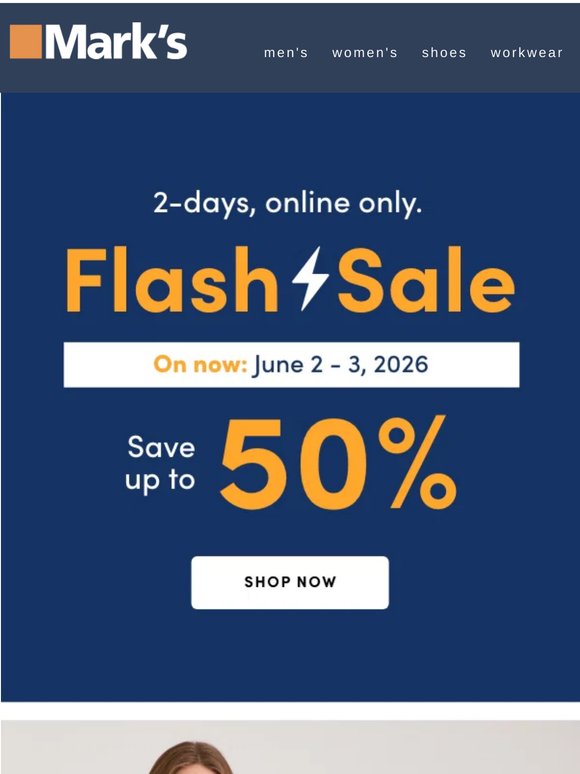 Flash ⚡ Sale ends tonight