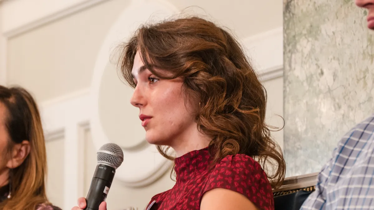 Lauren Friedman speaking at a MAHA Institute event in Washington, D.C. on May 4, 2026.