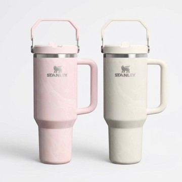 Stanley 40 oz Stainless Steel Ice Flow Flip Straw Tumbler