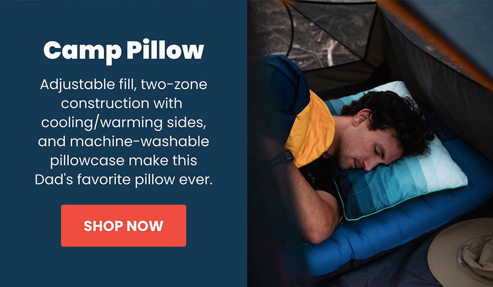 Save 25% off Camp Pillows