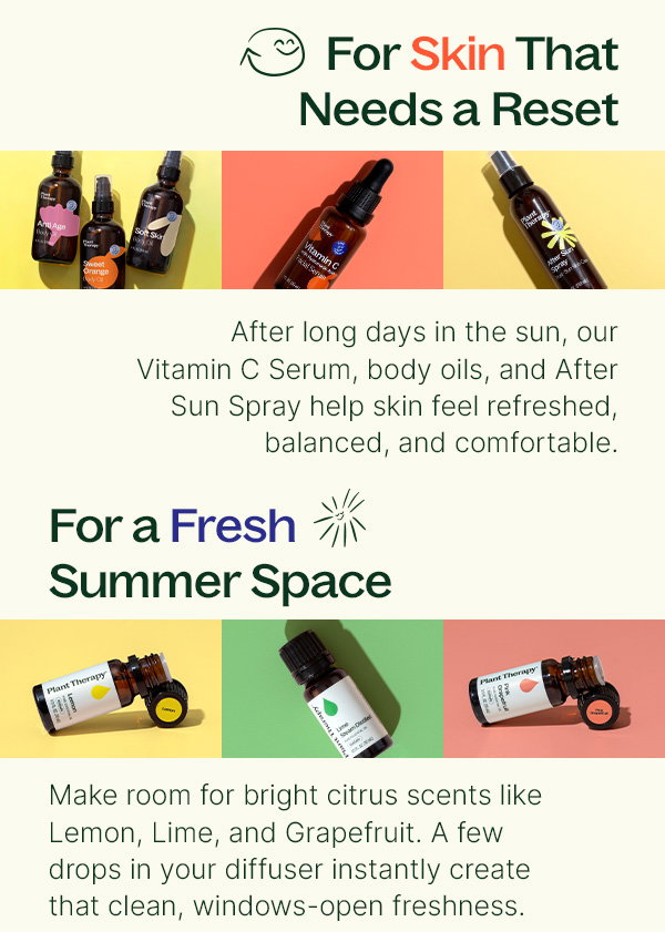 Essential Oils for Summer