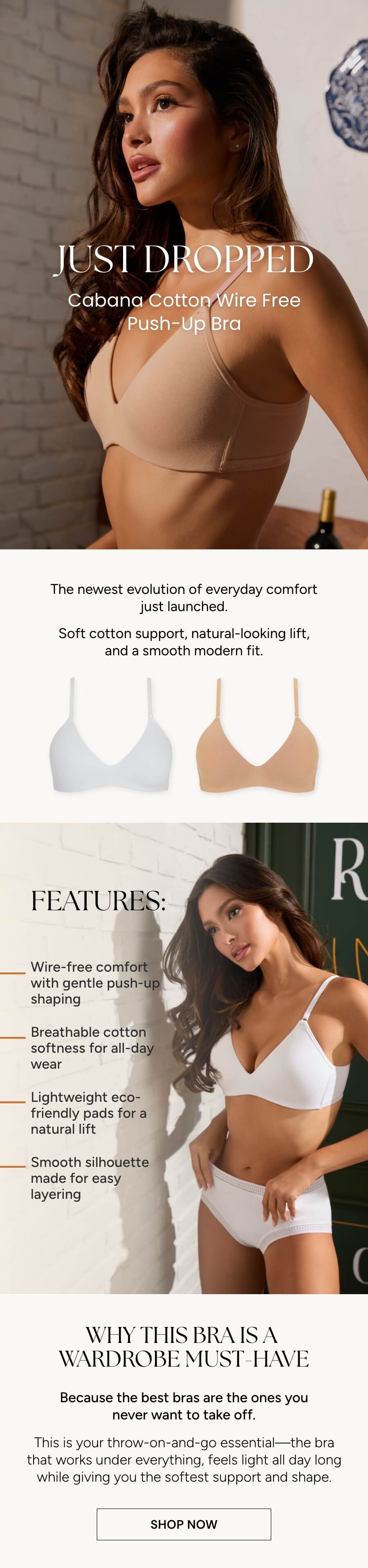 Push up bra
