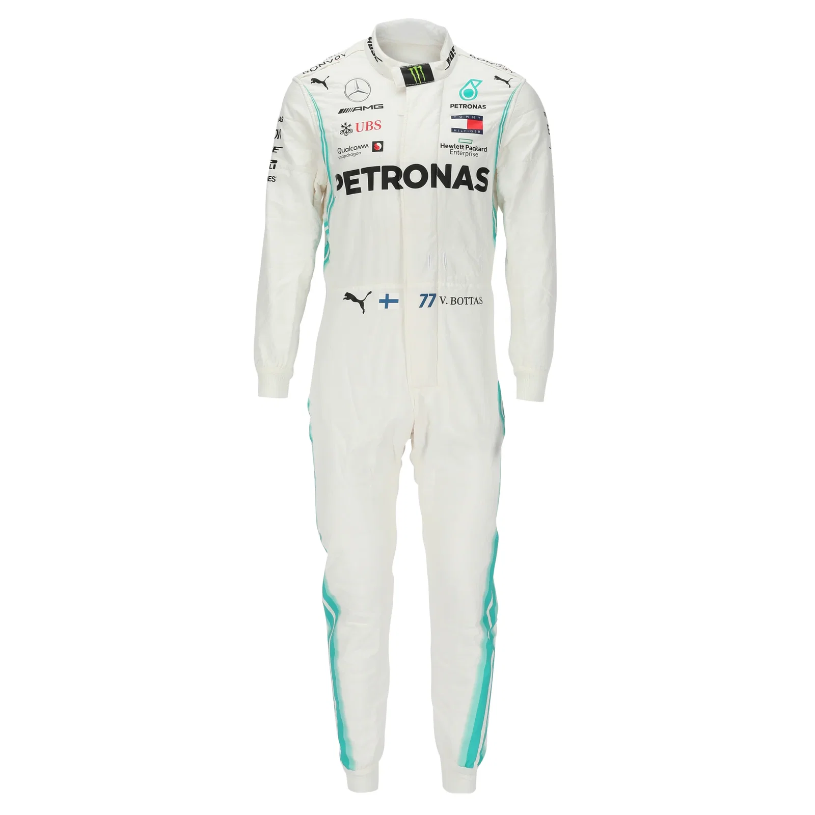 Image of Valtteri Bottas Mercedes AMG Petronas 2019 Race Suit - Spanish GP