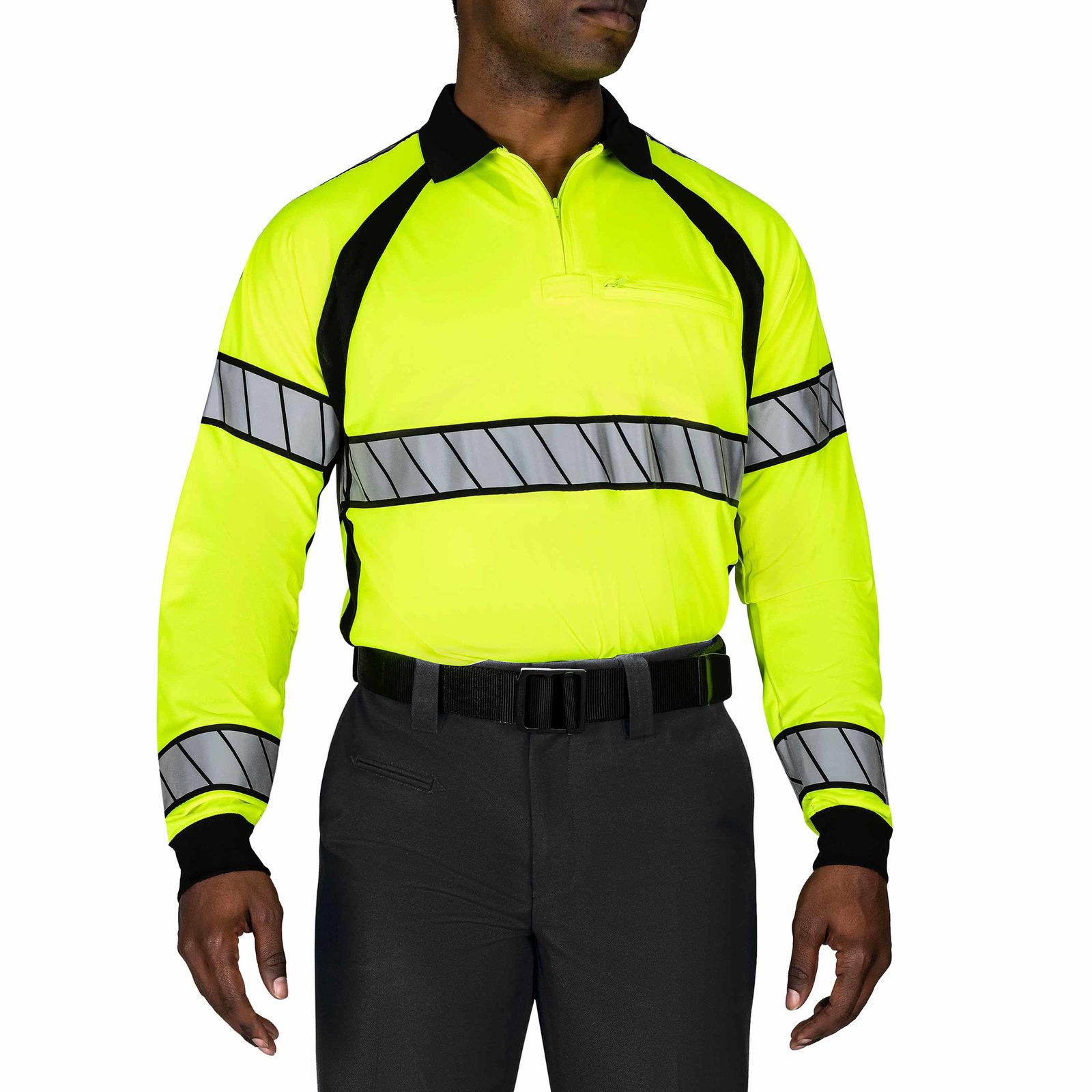 Image of Long Sleeve Hi-Vis Polo