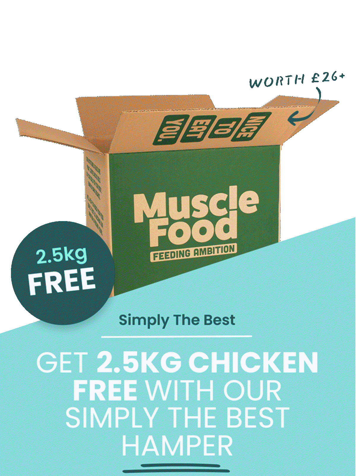 2.5kg Chicken Breasts Free