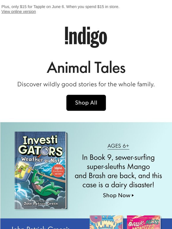 Animal stories for the whole family