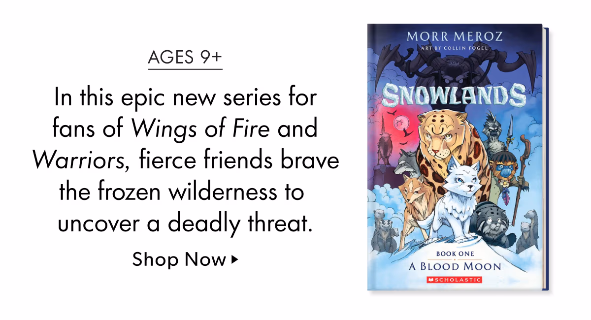 In this epic new series for fans of Wings of Fire and Warriors, fierce friends brave the frozen wilderness to uncover a deadly threat.