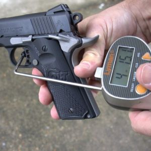 Series 80 1911s have a heavier trigger pull.