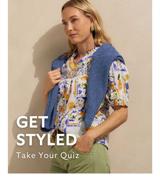 Get styled Take Your Quiz