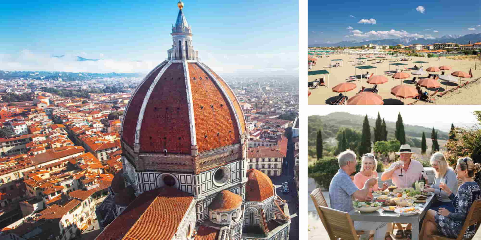 Portofino, Florence & Tuscany with Three-night Marina di Pietrasanta Beach Extension  