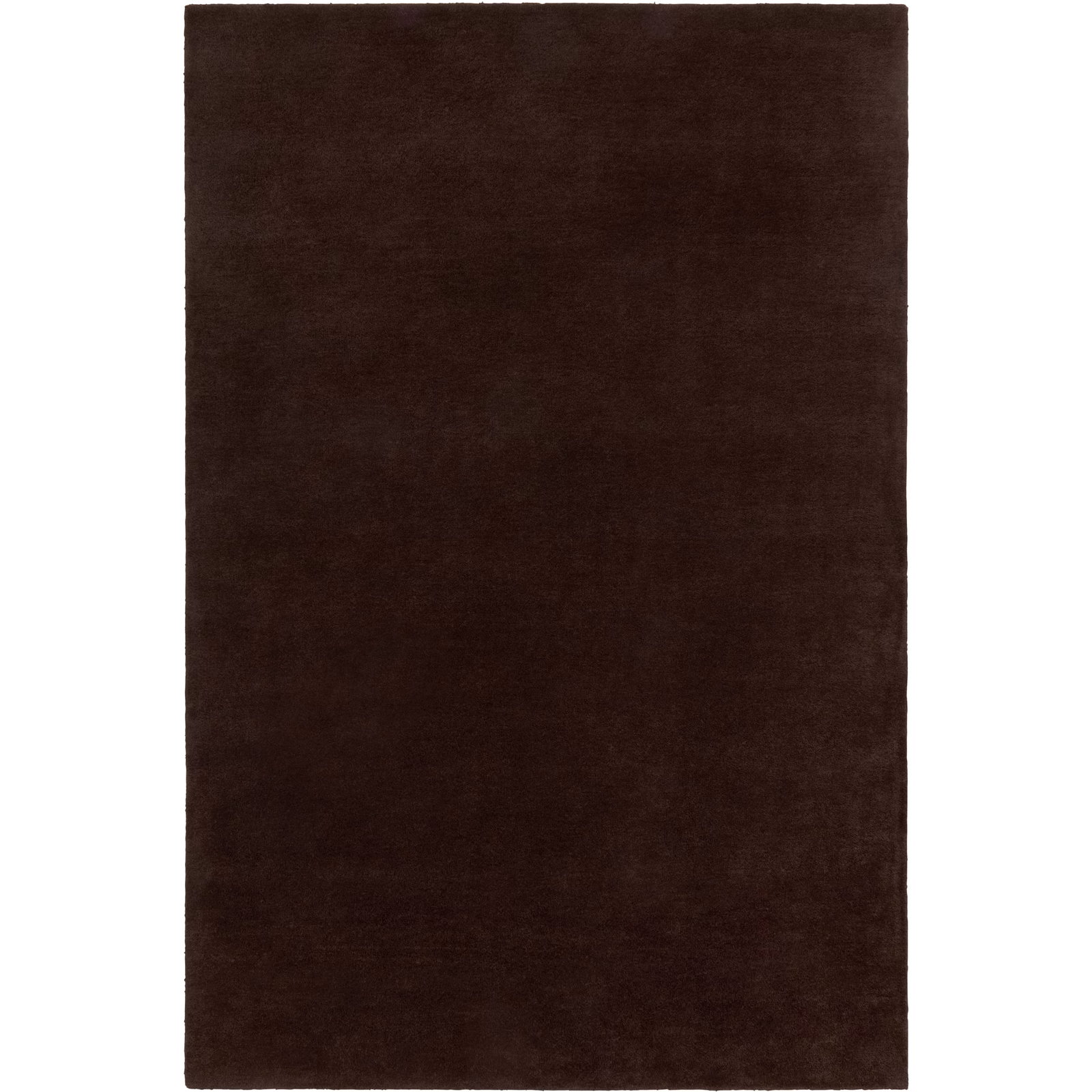 Nordic Plain Wollteppich 300x400 cm, Dunkelbraun