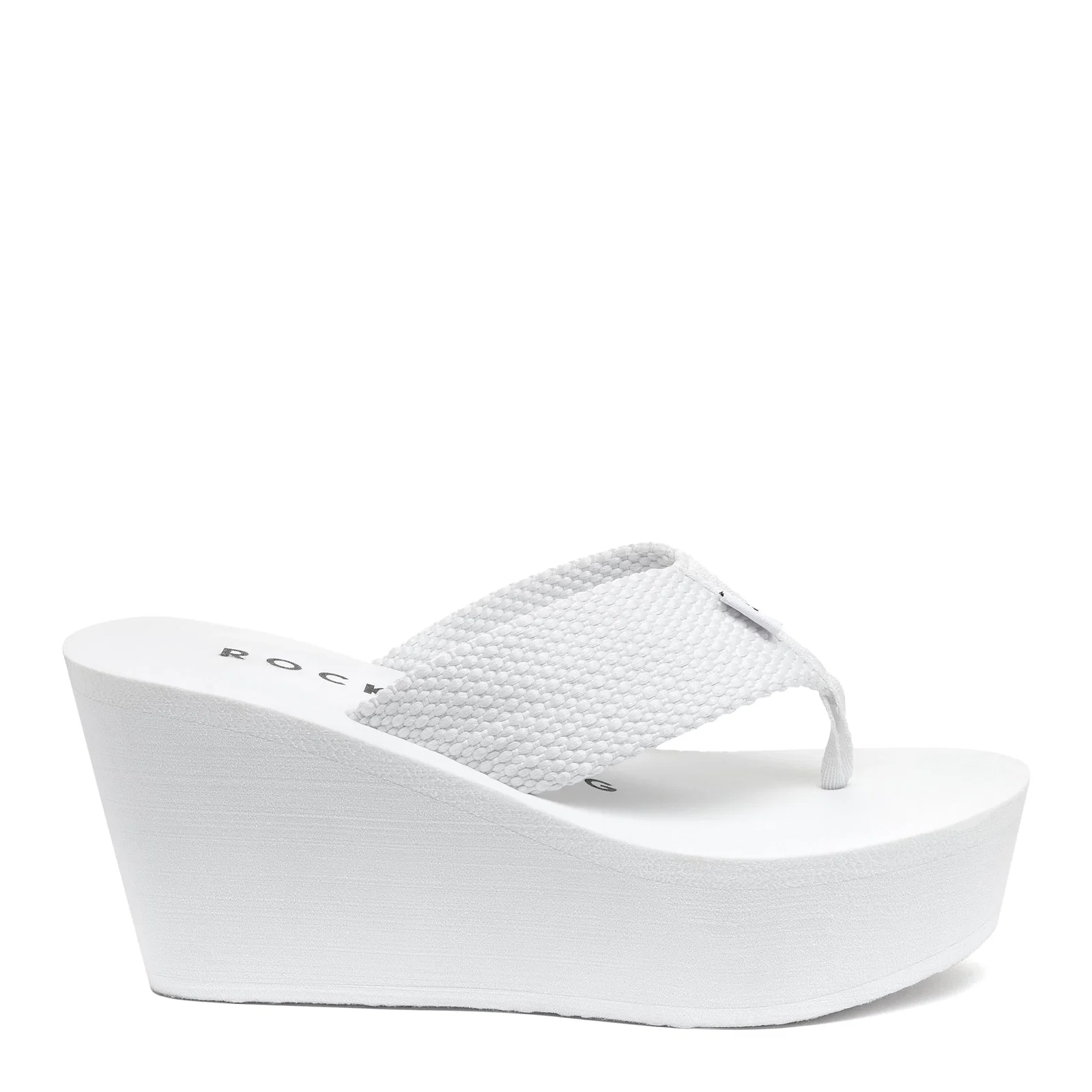 Image of Diver White Wedge Flip Flop