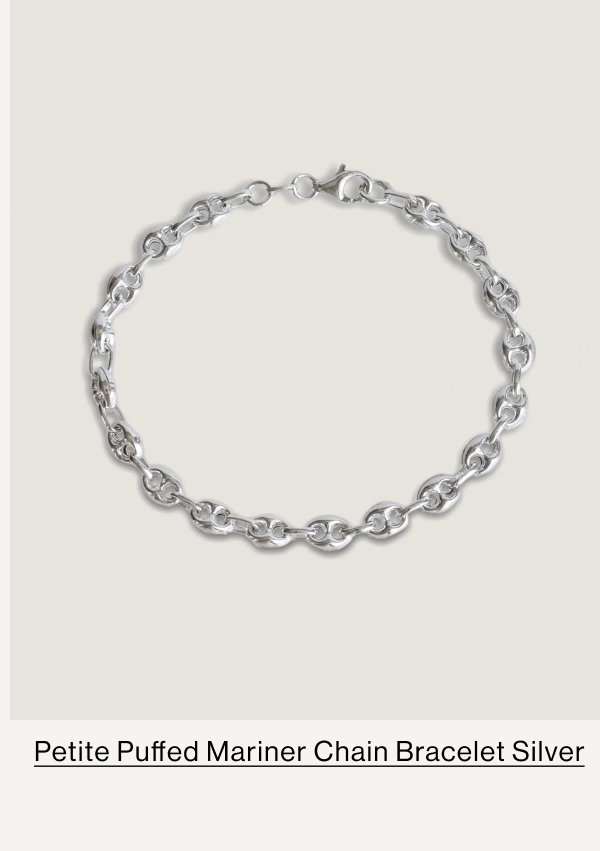 Petite Puffed Mariner Silver