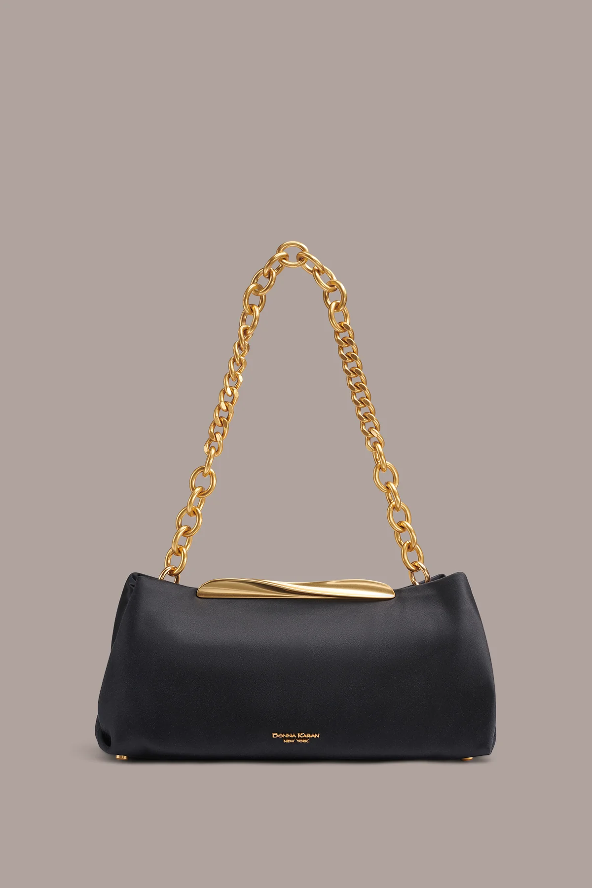 POPLIN SATIN CLUTCH