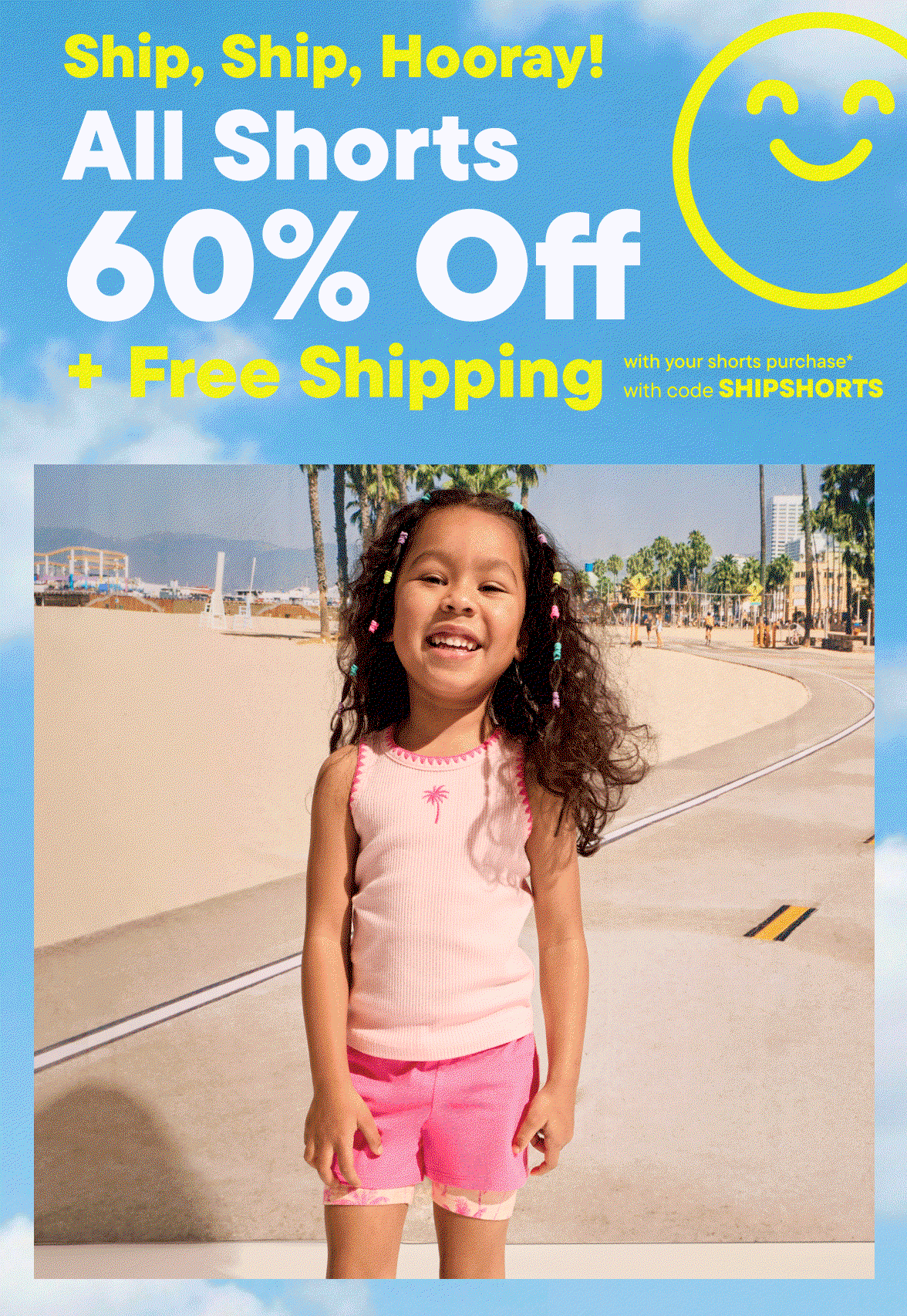 60% Off Shorts + Free Shipping with code SHIPSHORTS