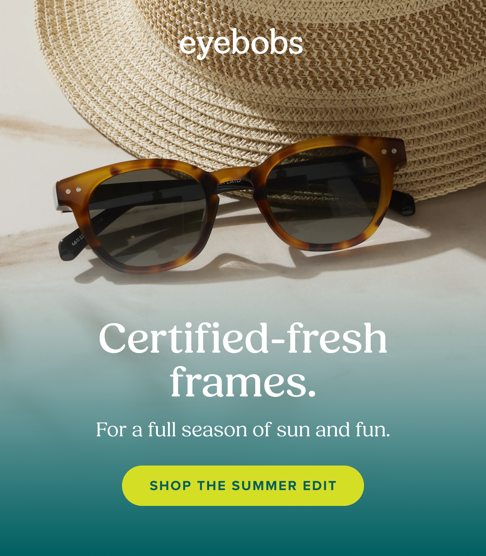 Certified-fresh frames.