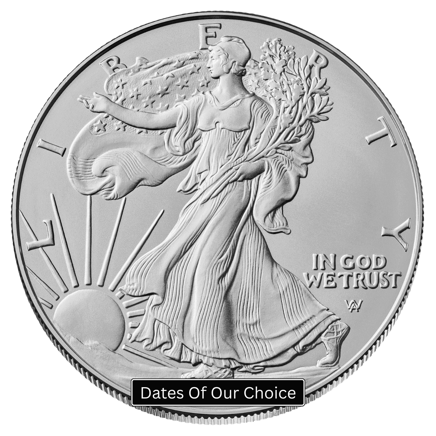 1 oz American Silver Eagle — Dates of Our Choice — featured Deal of the Week product photo