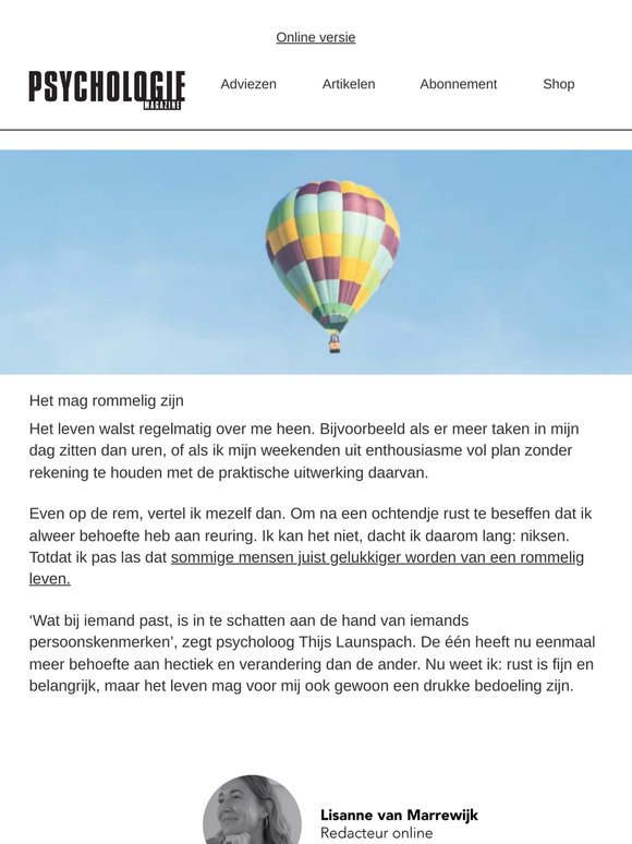 Juist een rommelig leven maakt gelukkig | Onderzoek laat zien: narcisme zit in de genen