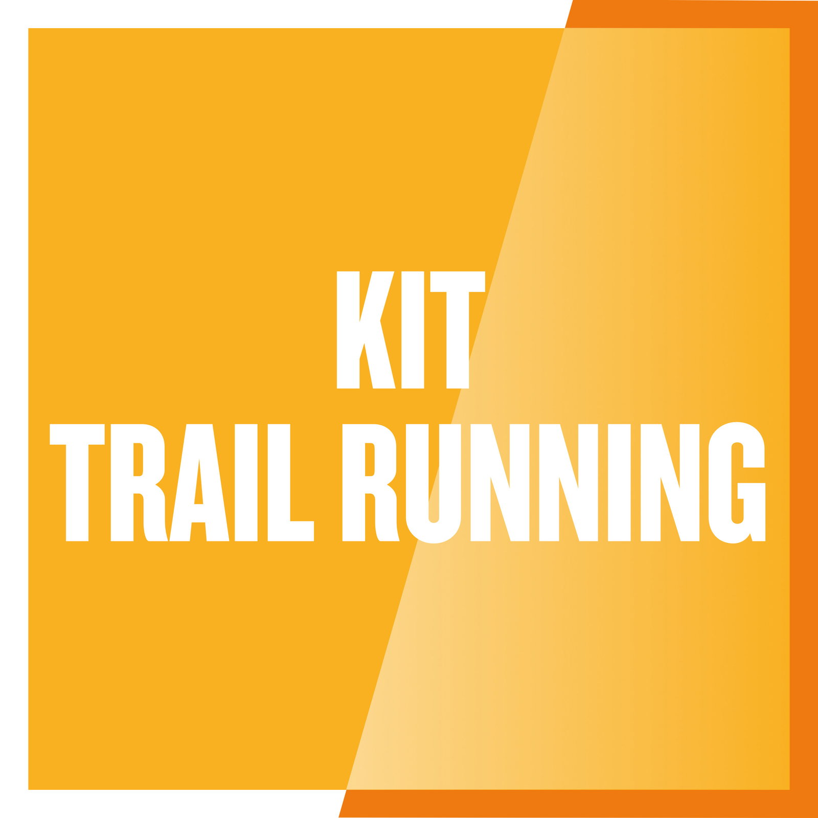 Kit trail running con uno sconto del 20%
