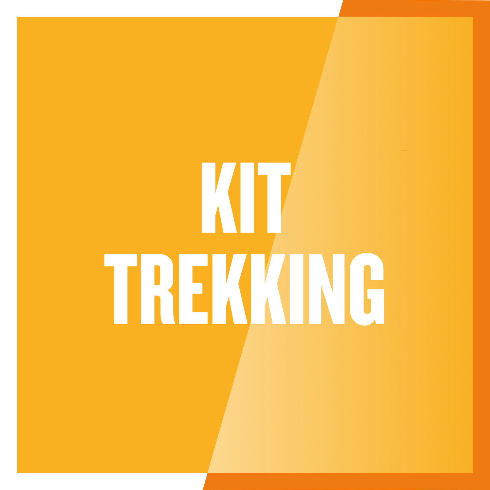 Kit trekking con uno sconto del 20%