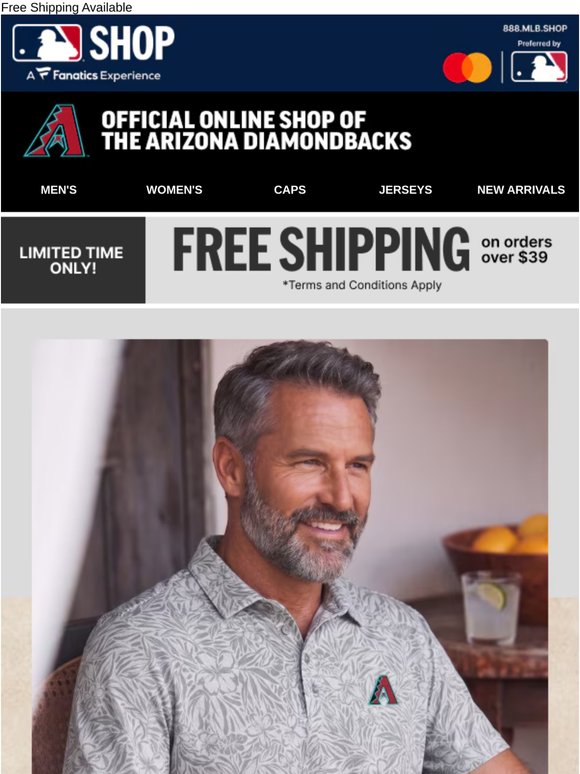 Summer Starts w/ Diamondbacks Tommy Bahama Essentials!