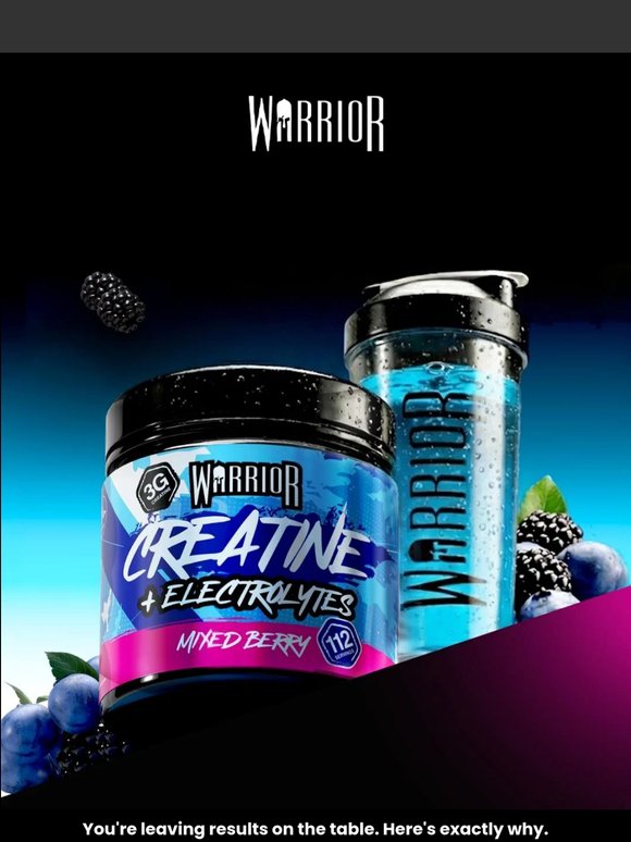 Your creatine is only working at 53% efficiency (here's why)