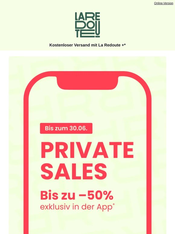 🔥 Die Private Sales starten JETZT