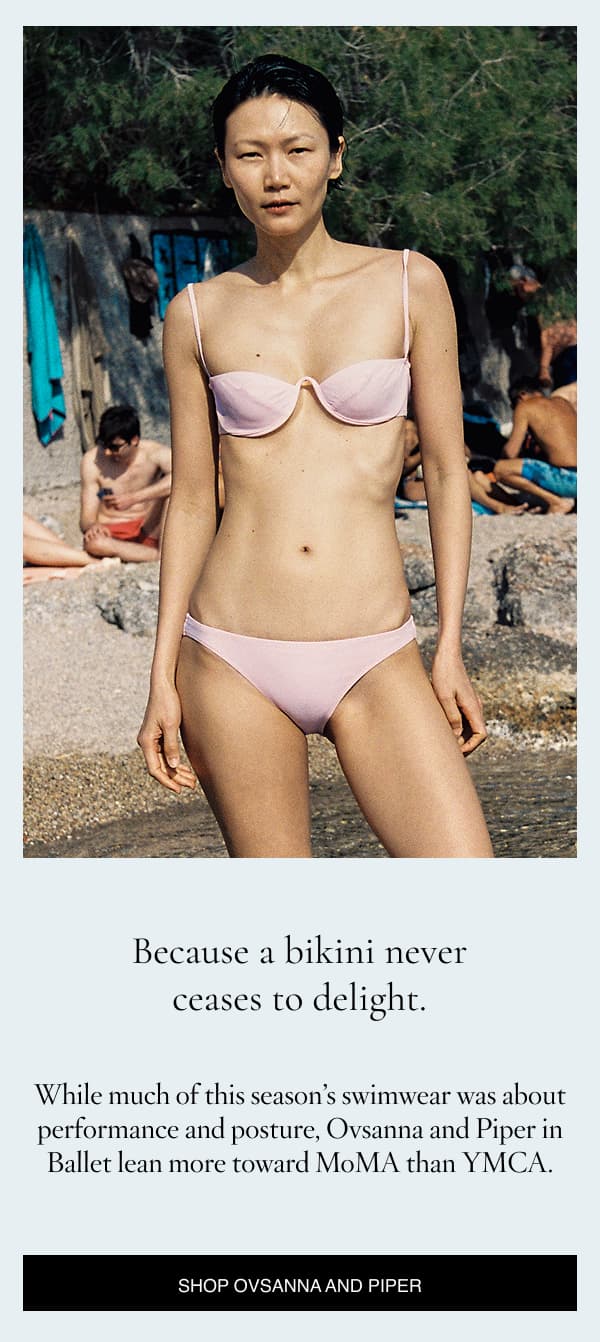The Ovsanna bikini in ballet pink