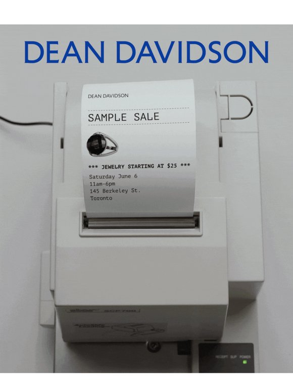 Our Sample Sale Is Coming