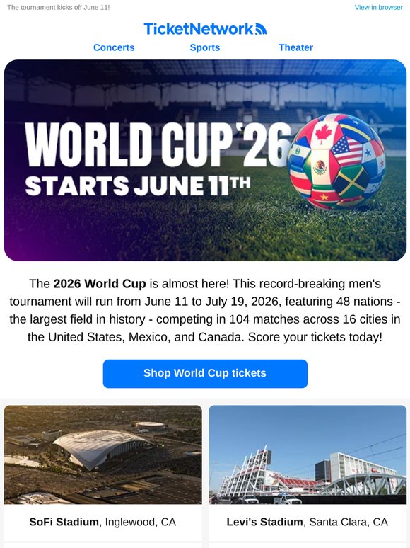 Ready for the World Cup? ⚽