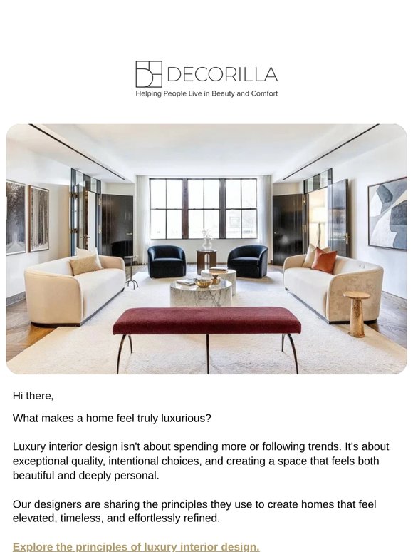 What Is Luxury Interior Design?